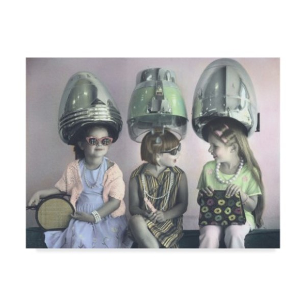 Trademark Fine Art Gail Goodwin 'Girls Day Out' Canvas Art, 14x19 ALI34788-C1419GG